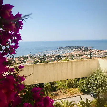 公寓 T2 Vue Exceptionnelle Avec Grande Terrasse Plein Sud Wifi Piscine 邦多勒